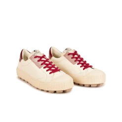 Pataugas ARAN/MIX F4H OFFWHITE/BORDEAUX -Mode Chaussure Magasin ARANMIXF2HOFFWHITEBORDEAUX6282069784