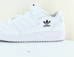 Adidas Adidas Forum Low J Blanc Noir Iridescent -Mode Chaussure Magasin adidas forum low j blanc noir iridescent03 0