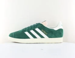 Adidas Adidas Gazelle Vert Blanc Beige