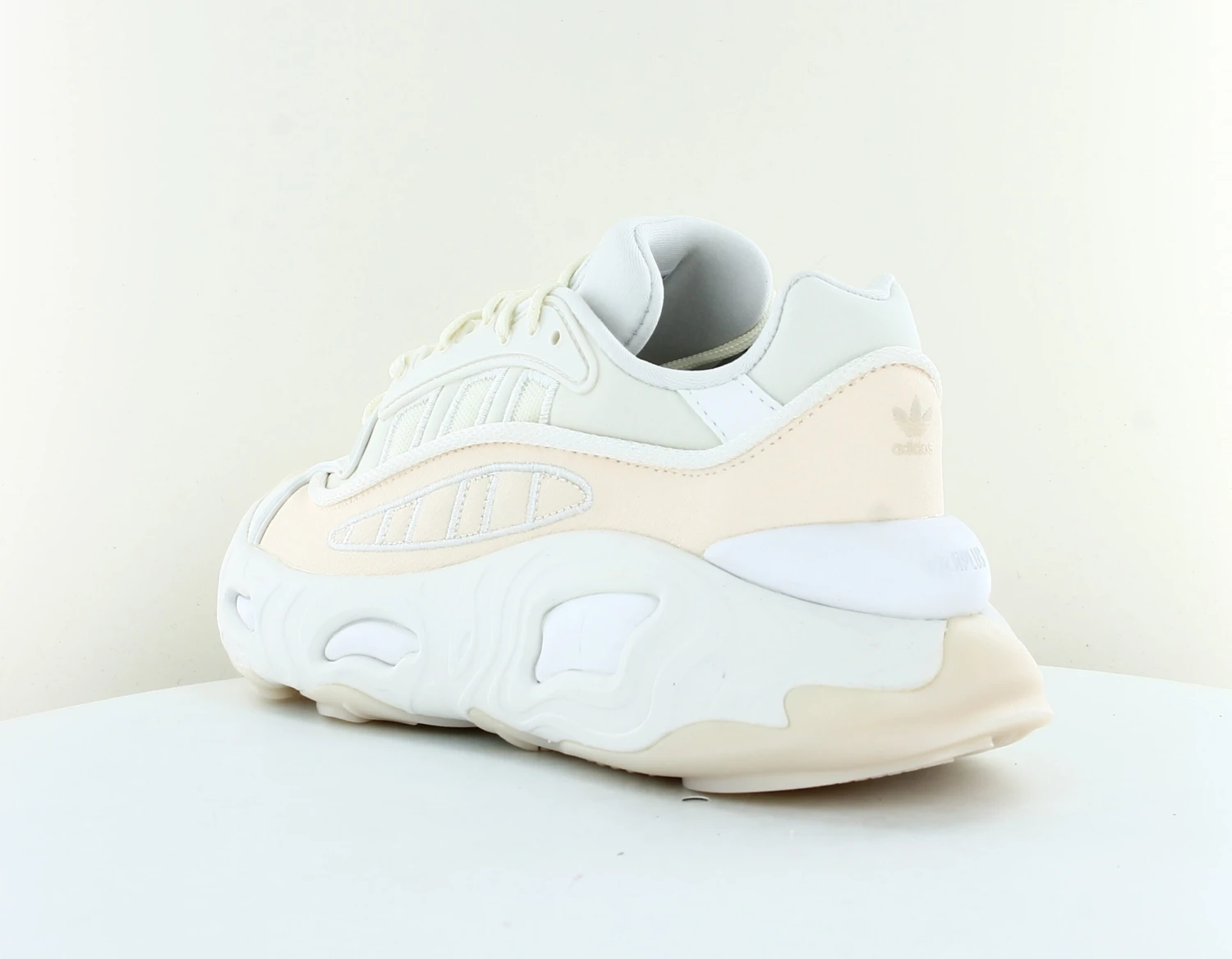Adidas Adidas Oznova Blanc Rose Poudré Orange 2 Adidas Adidas Oznova Blanc Rose Poudré Orange – Image 2