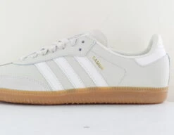 Adidas Adidas Samba Og Beige Blanc Gomme -Mode Chaussure Magasin adidas samba og beige blanc03