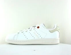Adidas Adidas Stan Smith Blanc Beige Bert Orange