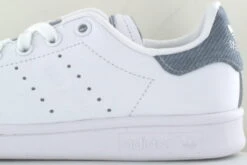 Adidas Adidas Stan Smith Blanc Bleu Chambrey -Mode Chaussure Magasin adidas stan smith blanc bleu chambrey03