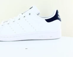 Adidas Adidas Stan Smith J Blanc Bleu Marine H68621 -Mode Chaussure Magasin adidas stan smith j blanc bleu03