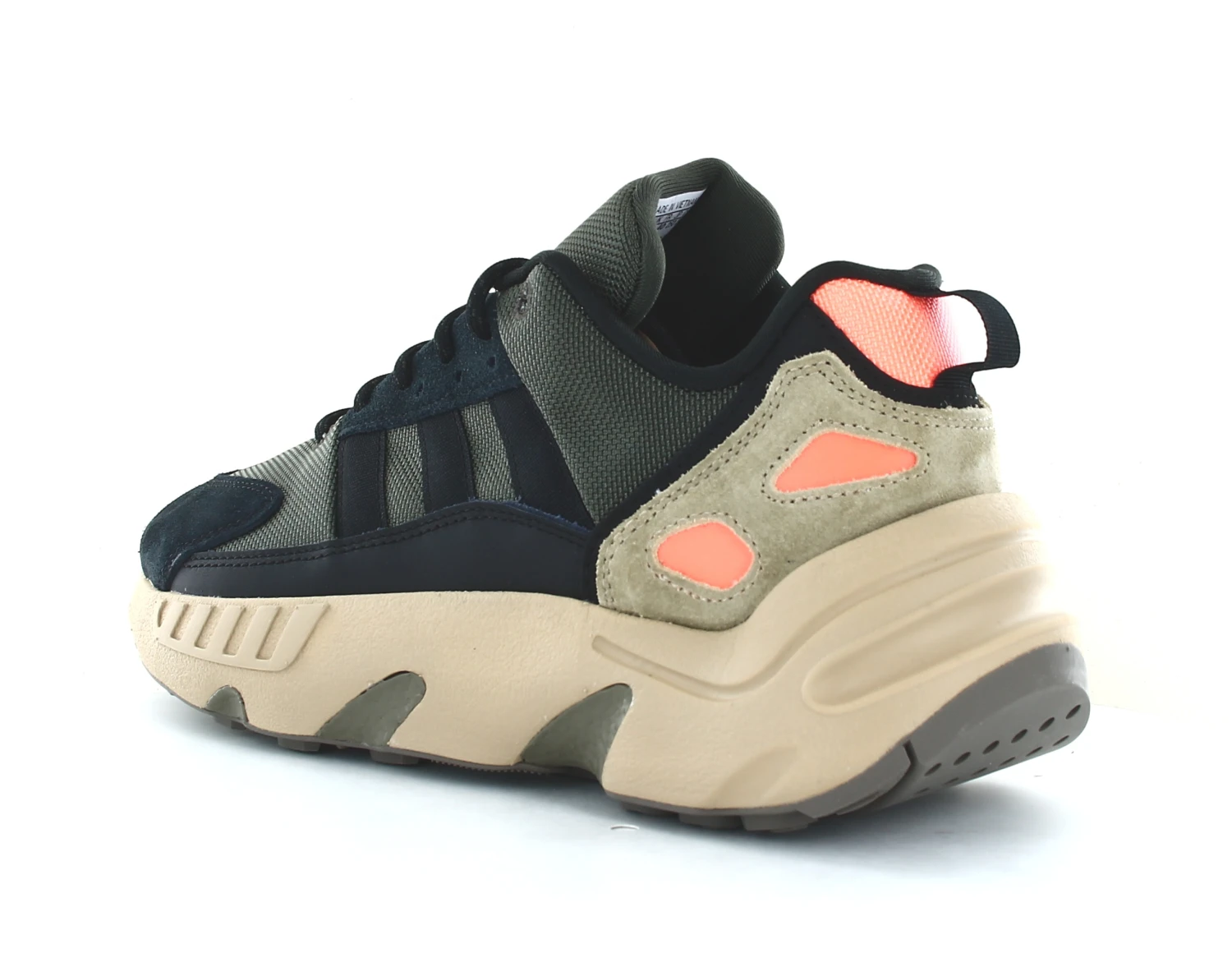 Adidas Adidas Zx 22 Boost Noir Beige Orange 2 Adidas Adidas Zx 22 Boost Noir Beige Orange – Image 2