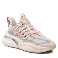 Chaussures Adidas Alphaboost V1 Sustainable BOOST Lifestyle Running Shoes HP6135 Rose