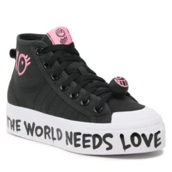 Chaussures Adidas Nizza Platform Mid Shoes HQ6867 Noir