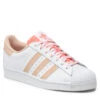 Chaussures Adidas Superstar W GW0570 Ftwwht/Halblu/Acired