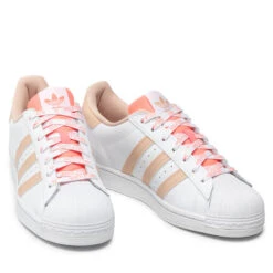 Chaussures Adidas Superstar W GW0570 Ftwwht/Halblu/Acired -Mode Chaussure Magasin chaussures adidas superstar w gw0570 ftwwht halblu acired 4