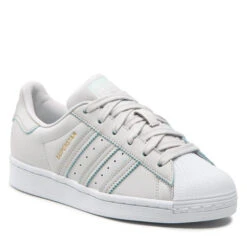 Chaussures Adidas Superstar W GX2010 Greone/Almblu/Goldmt