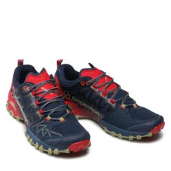 Chaussures La Sportiva Bushido II Gtx GORE TEX 46Y629317 Night Blue/Tango Red -Mode Chaussure Magasin chaussures la sportiva bushido ii gtx gore tex 46y629317 night blue tango red 4