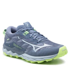 Chaussures Mizuno Wave Daichi 7 J1GK227121 Vintage Indigo/Subdued Blue/Neo Lime