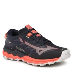 Chaussures Mizuno Wave Daichi 7 J1GK227171 Night Sky/Quciksliver/Hot Coral