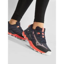 Chaussures Mizuno Wave Daichi 7 J1GK227171 Night Sky/Quciksliver/Hot Coral -Mode Chaussure Magasin chaussures mizuno wave daichi 7 j1gk227171 night sky quciksliver hot coral 5