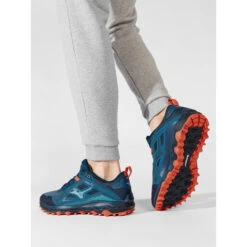Chaussures Mizuno Wave Mujin 8 J1GJ217018 Moroccan Blue/Algiers Blue/Grenadine -Mode Chaussure Magasin chaussures mizuno wave mujin 8 j1gj217018 moroccan blue algiers blue grenadine 5