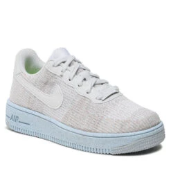 Chaussures Nike AF1 Crater Flyknit (GS) DH3375 101 White/Photon Dust