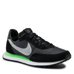 Chaussures Nike Waffle Trainer 2 (Gs) DC6477 003 Black/Chrome/Dk Smoke Grey