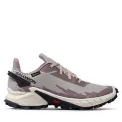 Chaussures Salomon Alphacross 4 Gtx W GORE-TEX 417232 20 V0 Ashes Of Roses/White/Ebony -Mode Chaussure Magasin chaussures salomon alphacross 4 gtx w gore tex 417232 20 v0 ashes of roses white ebony 1