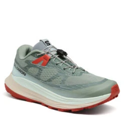 Chaussures Salomon Pulsar Trail L47211500 Lily Pad/Bleached Aqua/Hot Sauce