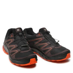 Chaussures Salomon Sollia Gtx GORE-TEX 412318 31 V0 Black/Chocolate Plum/Red Orange -Mode Chaussure Magasin chaussures salomon sollia gtx gore tex 412318 31 v0 black chocolate plum red orange 4