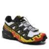 Chaussures Salomon Speedcross 6 417378 27 V0 White/Black/Empire Yellow