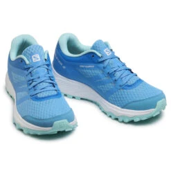 Chaussures Salomon Trailster 2 W 412967 20 V0 Little Boy Blue/White/Tanager Turquoise -Mode Chaussure Magasin chaussures salomon trailster 2 w 412967 20 v0 little boy blue white tanager turquoise 4