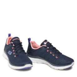 Chaussures Skechers Elegant Ways 149580 Navy/Multi -Mode Chaussure Magasin chaussures skechers elegant ways 149580 navy multi 4