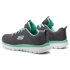 Chaussures Skechers Get Connected 12615/CCGR Charcoal/Green -Mode Chaussure Magasin chaussures skechers get connected 12615 ccgr charcoal green 2