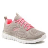 Chaussures Skechers Get Connected 12615/GYCL Gray/Coral