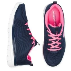 Chaussures Skechers Get Connected 12615/NVHP Navy/Hot Pink -Mode Chaussure Magasin chaussures skechers get connected 12615 nvhp navy hot pink 4