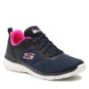 Chaussures Skechers Quick Path 12607/NVHP Navy/Hot Pink