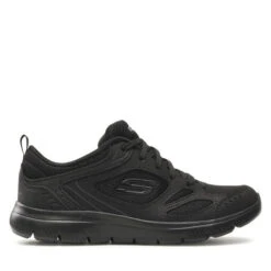 Chaussures Skechers Suited 12982/BBK Black -Mode Chaussure Magasin chaussures skechers suited 12982 bbk black 1