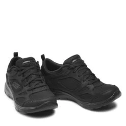 Chaussures Skechers Suited 12982/BBK Black -Mode Chaussure Magasin chaussures skechers suited 12982 bbk black 4