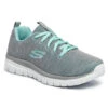 Chaussures Skechers Twisted Fortune 12614/GYMN Gray/Mint