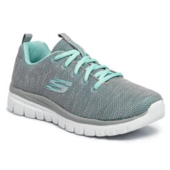 Chaussures Skechers Twisted Fortune 12614/GYMN Gray/Mint