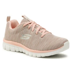 Chaussures Skechers Twisted Fortune 12614/NTCL Natural/Coral