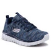 Chaussures Skechers Twisted Fortune 12614/NVBL Navy/Blue