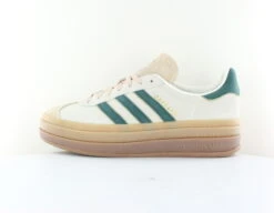 Adidas Adidas Gazelle Bold Beige Vert Gomme