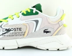 Lacoste Lacoste L003 NEO Beige Vert -Mode Chaussure Magasin lacoste L003 beige vert03