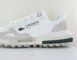 Lacoste Lacoste Elite Active Blanc Beige Vert -Mode Chaussure Magasin lacoste elite active blanc beige03