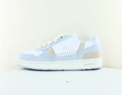 Lacoste Lacoste Tclip Premium Blanc Bleu Ciel Beige