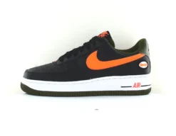 Nike Nike Air Force 1 07 Lv8 Noir Orange Kaki