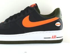 Nike Nike Air Force 1 07 Lv8 Noir Orange Kaki -Mode Chaussure Magasin nike air force 1 07 lv8 noir orange kaki03