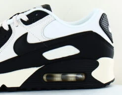 Nike Nike Air Max 90 Blanc Noir Beige -Mode Chaussure Magasin nike air max 90 blanc noir beige03