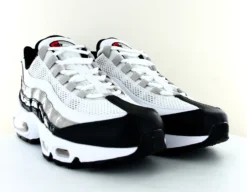 Nike Nike Air Max 95 Essential Blanc Noir Gris Vernis -Mode Chaussure Magasin nike air max 95 essential blanc noir gris vernis04 scaled