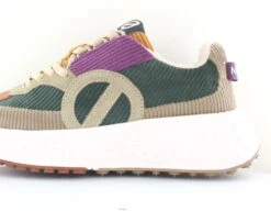 Noname Noname Carter Runner Kaki Beige Multicolor -Mode Chaussure Magasin no name carter runner kaki03