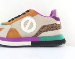 Noname Noname Mia Jogger Beige Multicolor Leopard -Mode Chaussure Magasin no name mia jogger multicolor03