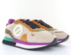 Noname Noname Mia Jogger Beige Multicolor Leopard -Mode Chaussure Magasin no name mia jogger multicolor04