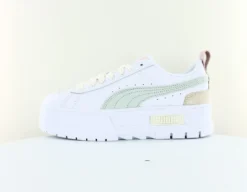 Puma Puma Mayze Luxe Blanc Vert Pistache Beige