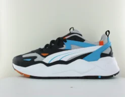 Puma Puma Rs X Efekt Noir Blanc Bleu Ciel Orange